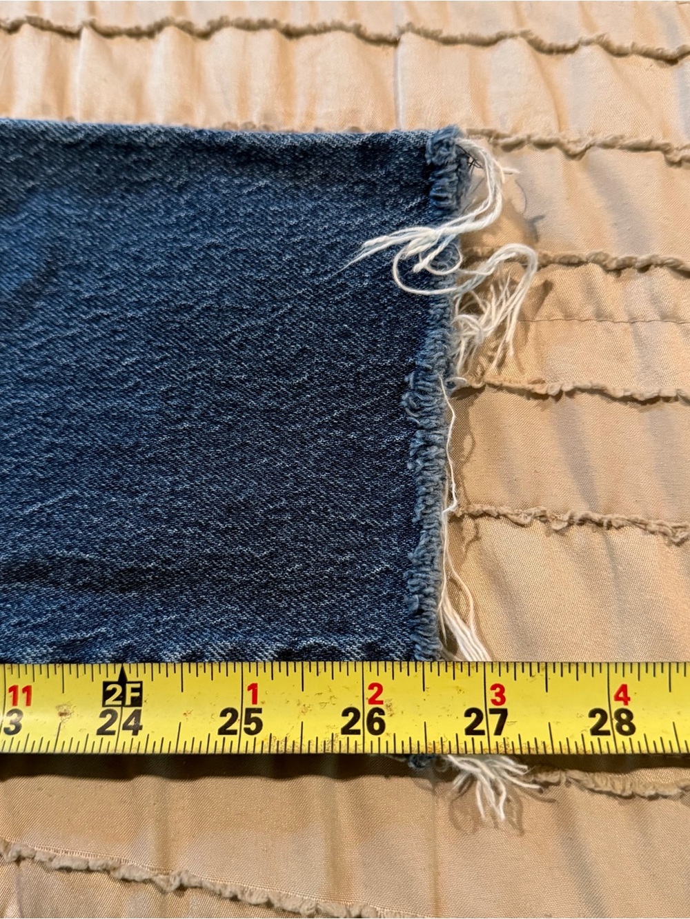 Levi’s Wedgie Icon Fit Ankle Denim Jeans 26 High Rise Stretch Button Fly 26.5” - Picture 11 of 11